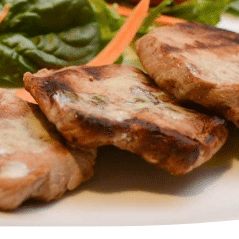 06 2026 Grilled pork with mustard sauce