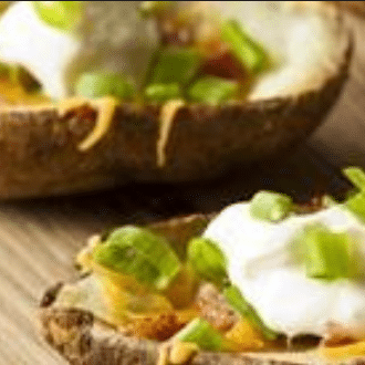potato skin appetizers